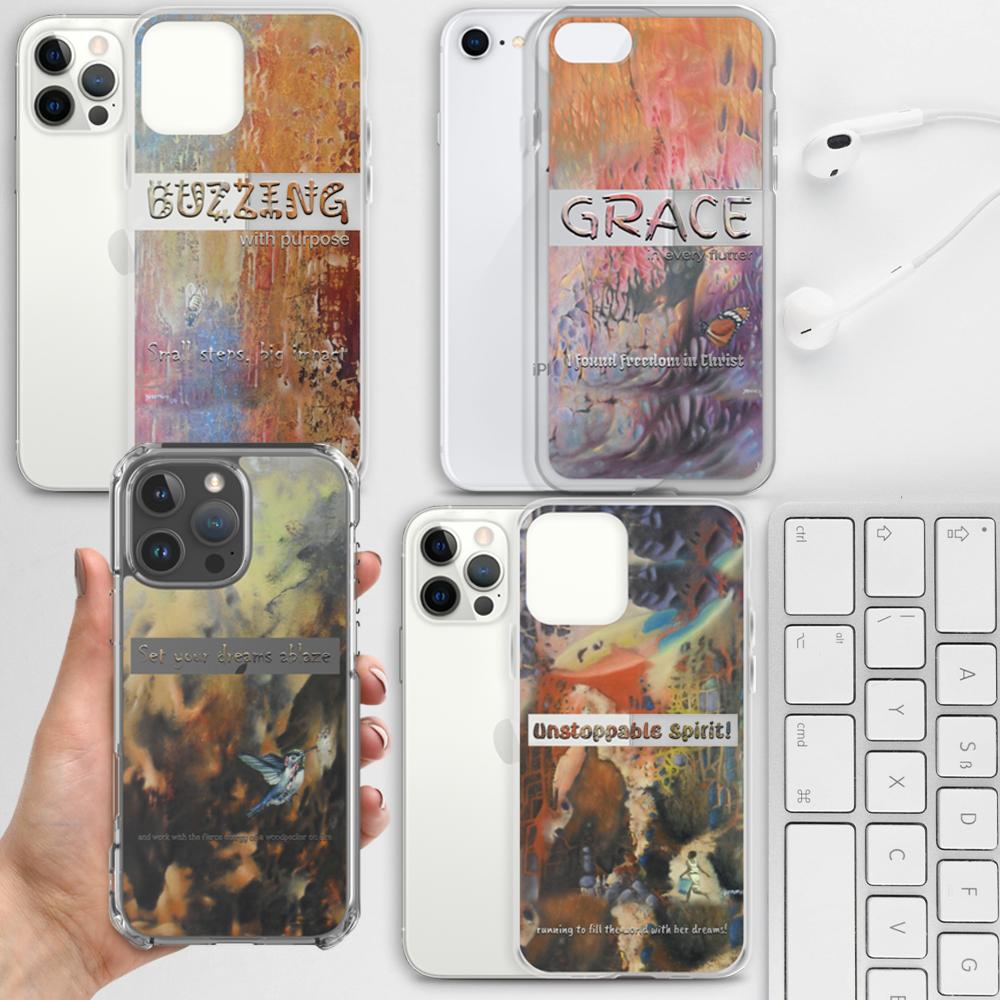 Clear Case for iPhone® with original artwork