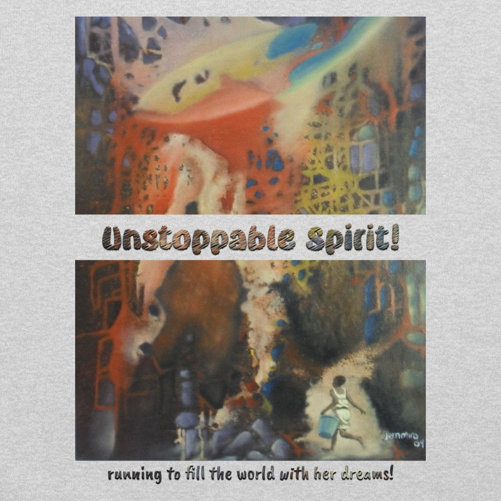 Unstoppable Spirit - Artistic Painting _ Unisex Sweatshirt